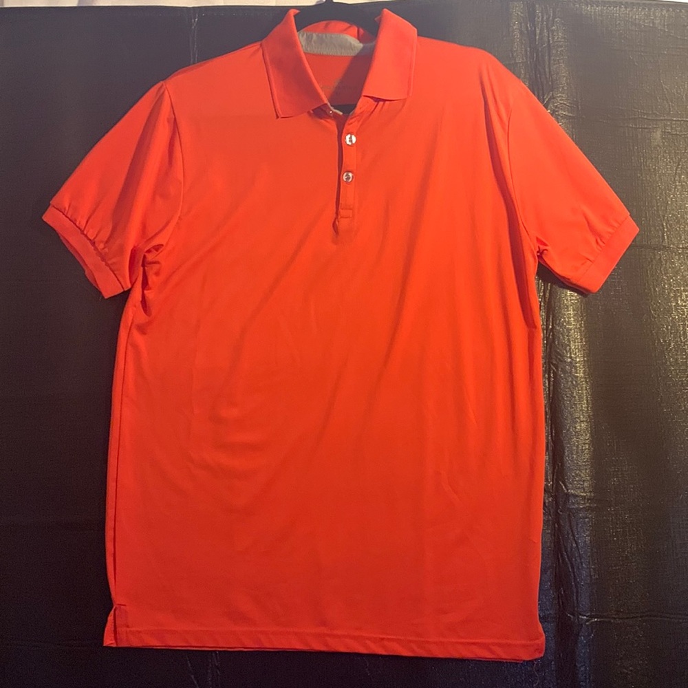Mio Marino Polo Shirt Medium Orange